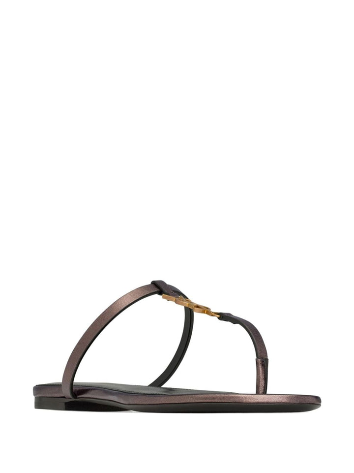 Saint Laurent Sandals Brown