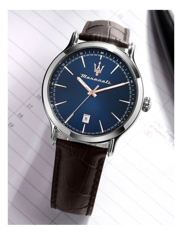 Maserati Epoca 42mm Leather Watch