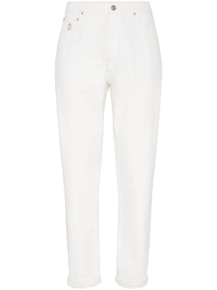 Brunello Cucinelli Jeans White