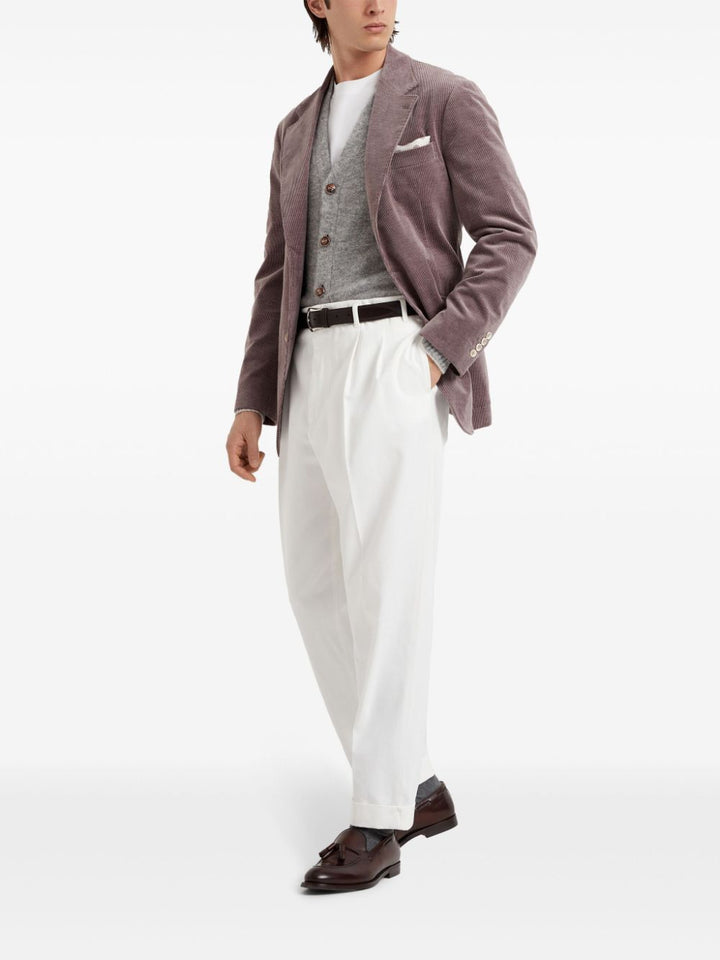 Brunello Cucinelli Trousers White