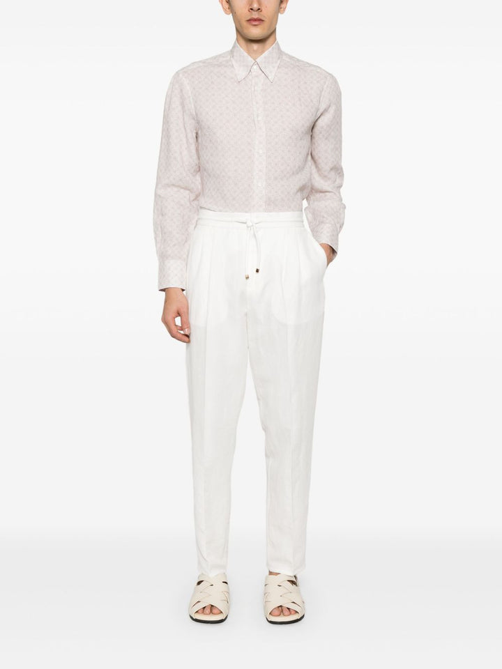 Brunello Cucinelli Trousers White