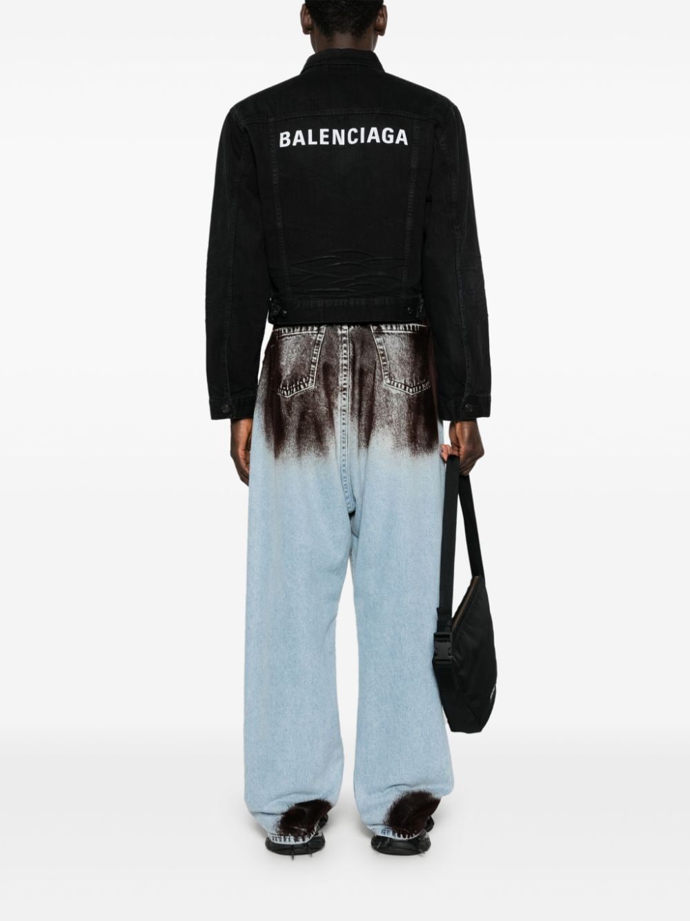 Balenciaga Coats Black