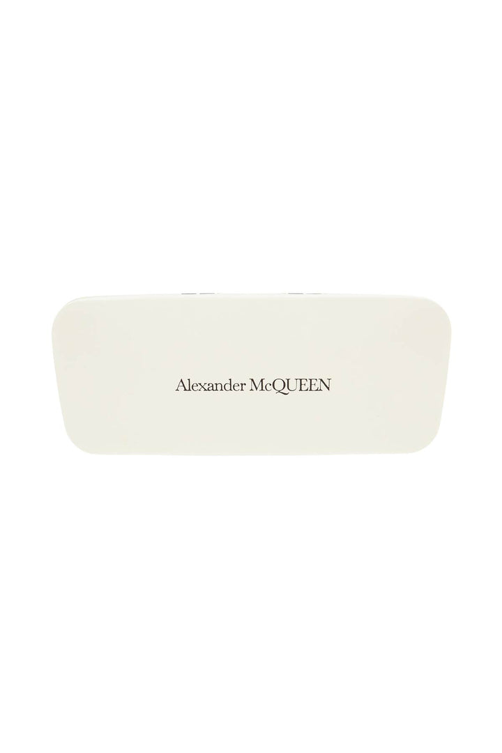 Alexander Mcqueen rectangular tortoiseshell sunglasses