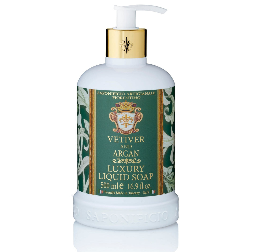 Saponificio Artigianale Fiorentino Body and Hand Wash Bundles Saponificio Artigianale Fiorentino Vetiver & Argan Hand Wash Saponificio Artigianale Fiorentino Vetiver & Argan Hand Wash Brand