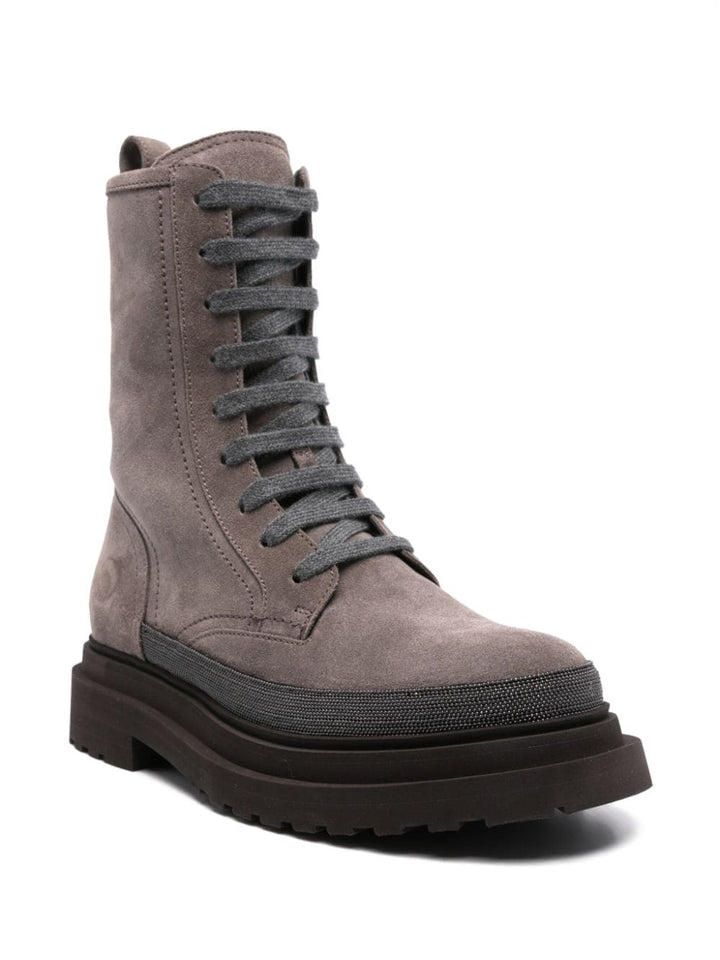 Brunello Cucinelli Boots Brunello Cucinelli Boots Grey Brunello Cucinelli Boots Grey Brand