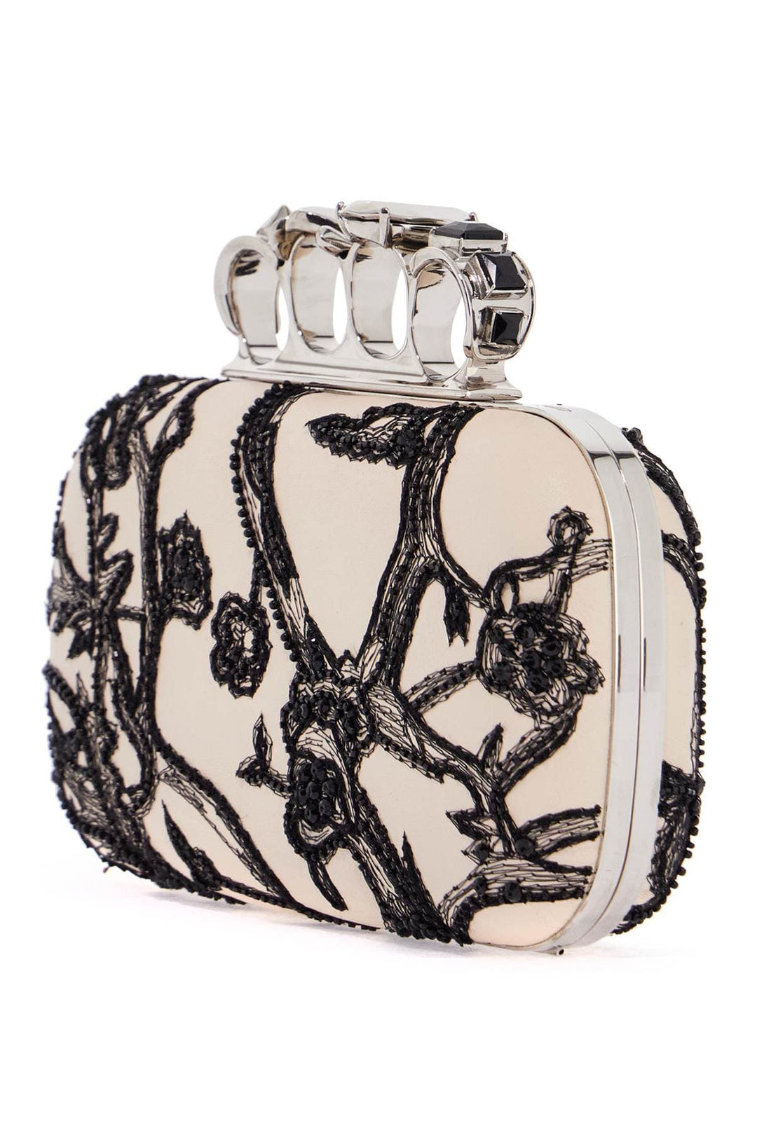 Alexander Mcqueen Clutches os Alexander Mcqueen Clutch The KN Black/White Alexander Mcqueen Clutch The KN Black/White Brand