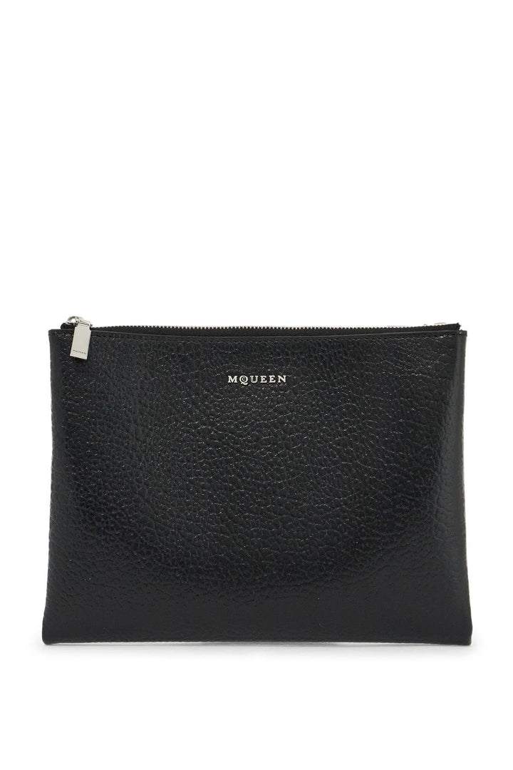 Alexander Mcqueen Clutches os Alexander Mcqueen Cross-Bar Pouch Black Alexander Mcqueen Cross-Bar Pouch Black Brand