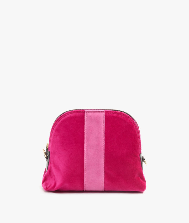 My Style Bags Cosmetic & Toiletry Bags My Style Bags Twin Velvet Makeup Bag in Fuchsia for Women Brand