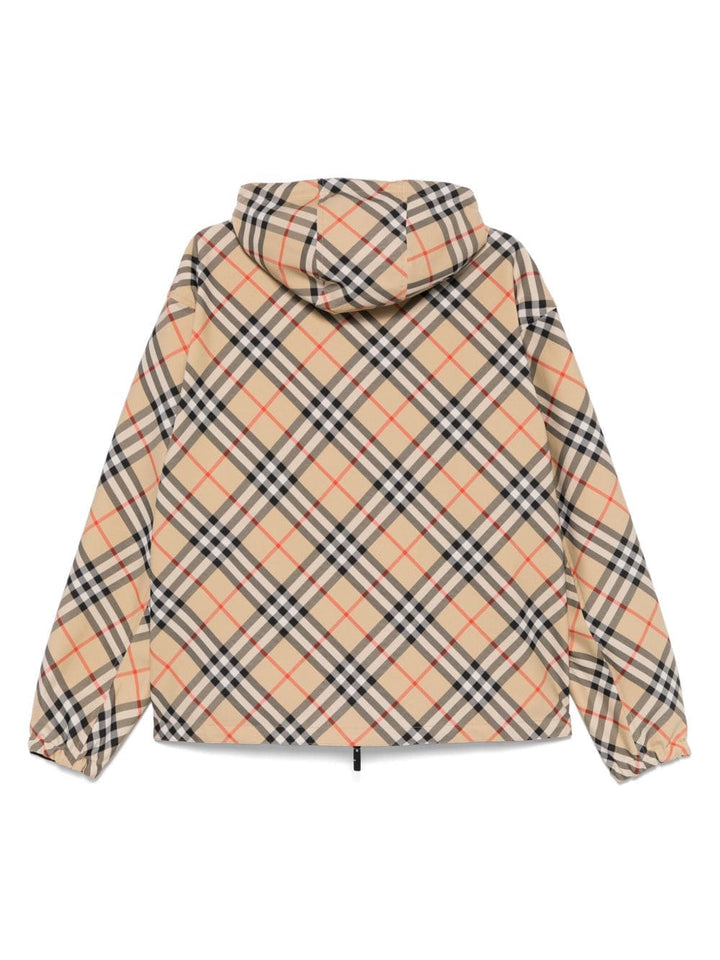 Burberry Jackets Burberry Jackets Beige Light beige jacket with drawstring hood and two-way zip fastening.   Brand