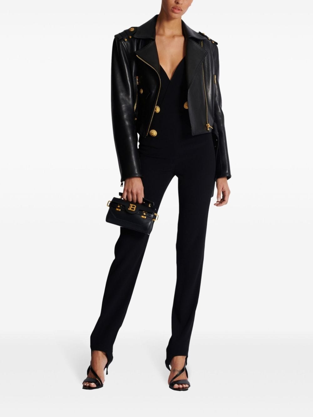 Balmain Jumpsuits 38 Balmain Jumpsuit Balmain Black Jumpsuit Brand