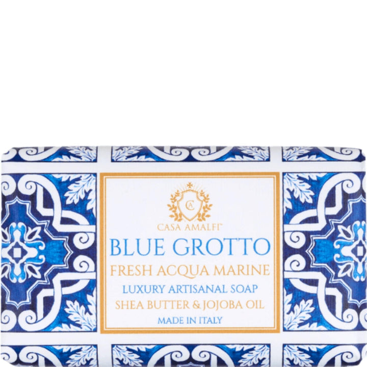 Casa Amalfi Single Body Soap Casa Amalfi Blue Grotto Body Soap - Fresh Acqua Marine 150g Blue Grotto Body Soap 100% Vegan Natural  Brand