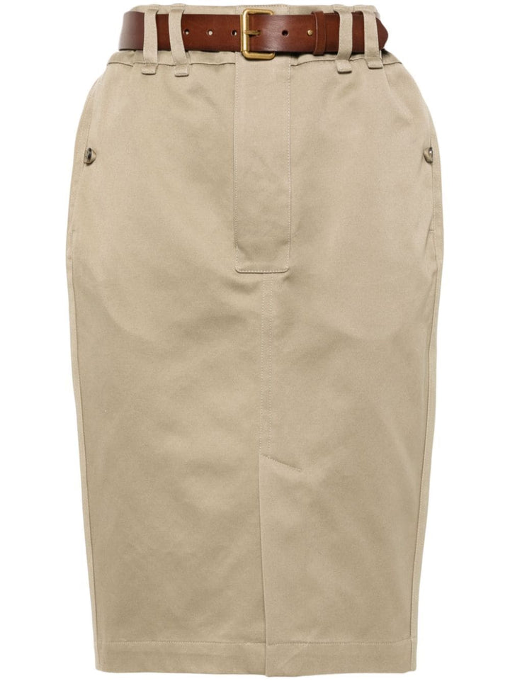 Saint Laurent Skirts Saint Laurent Skirts Beige Saint Laurent Beige Skirt | Timeless Design | Luxurious Craftsmanship Brand