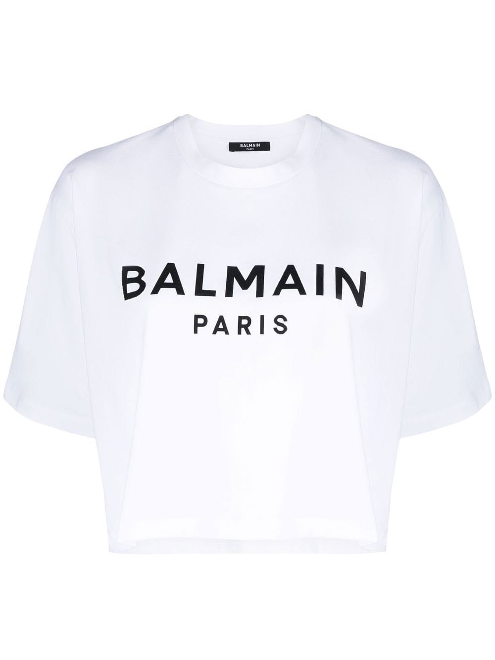 Balmain Topwear Balmain Cotton Jersey Balmain White Cotton Jersey Brand