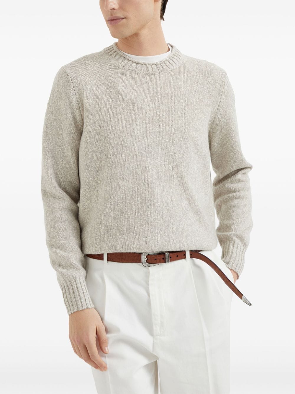 Brunello Cucinelli Topwear 48 Brunello Cucinelli Sweaters Beige Brunello Cucinelli Sweaters Beige Brand