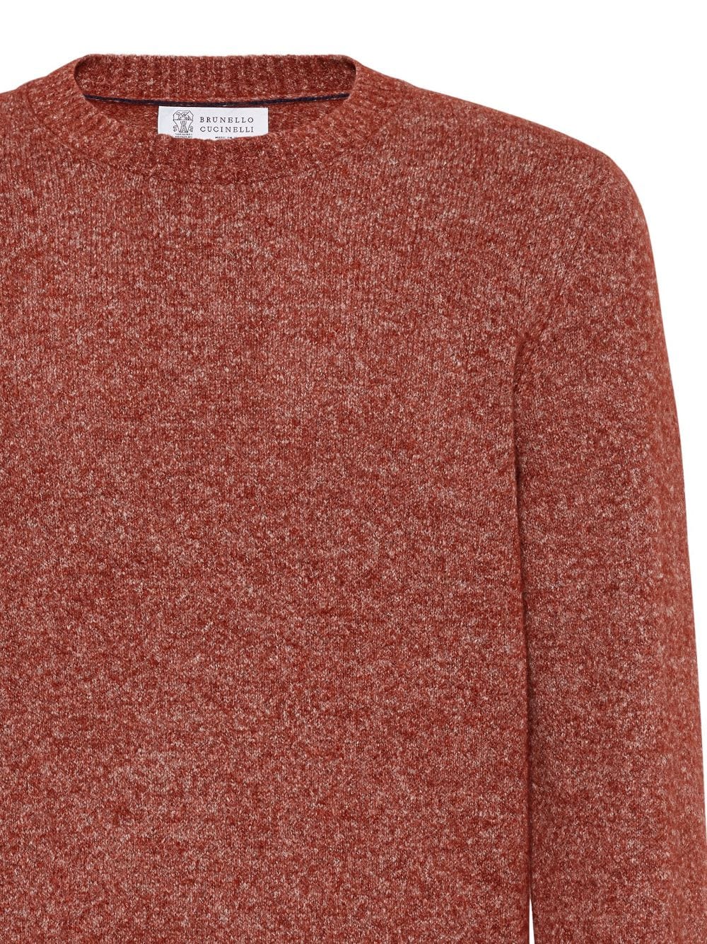 Brunello Cucinelli Topwear Brunello Cucinelli Sweaters Coral Red Brunello Cucinelli Sweaters Coral Red Brand