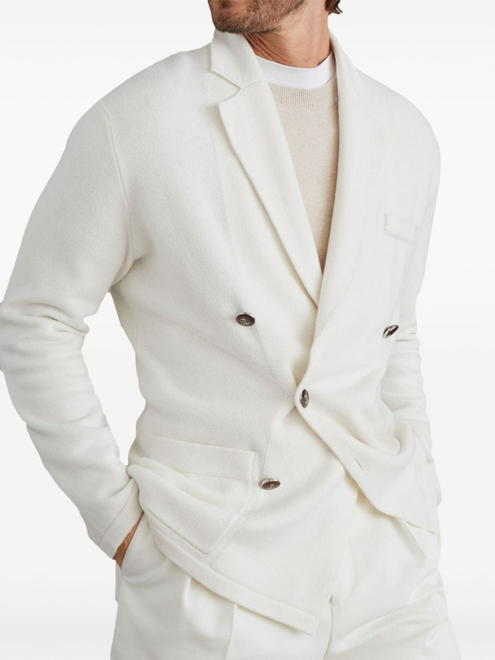 Brunello Cucinelli Topwear Brunello Cucinelli Sweaters Cream Brunello Cucinelli Sweaters Cream Brand