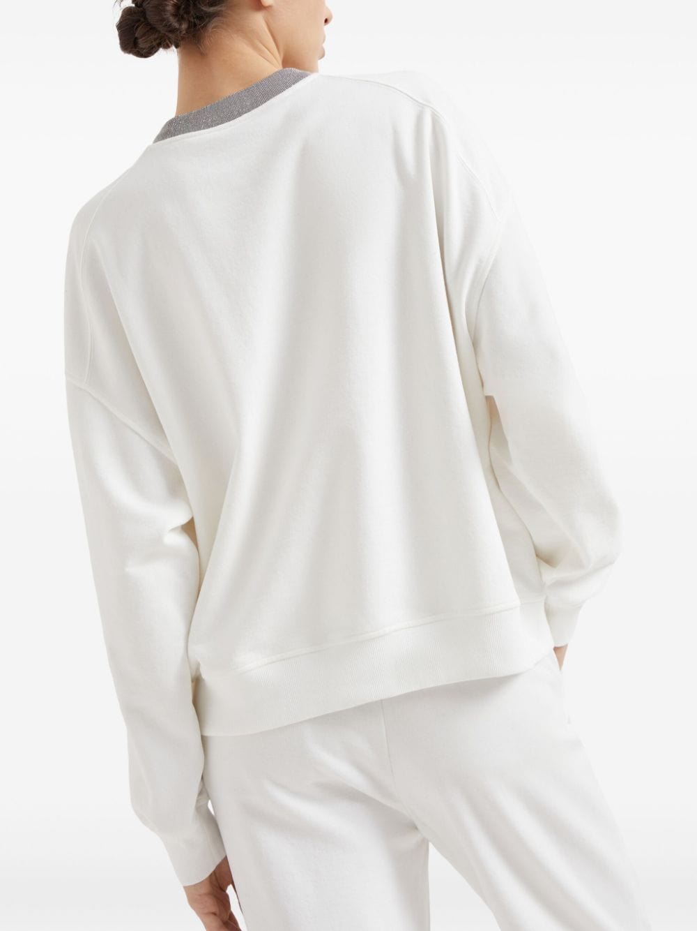 Brunello Cucinelli Topwear L Brunello Cucinelli Sweaters White Brunello Cucinelli Sweaters White Brand