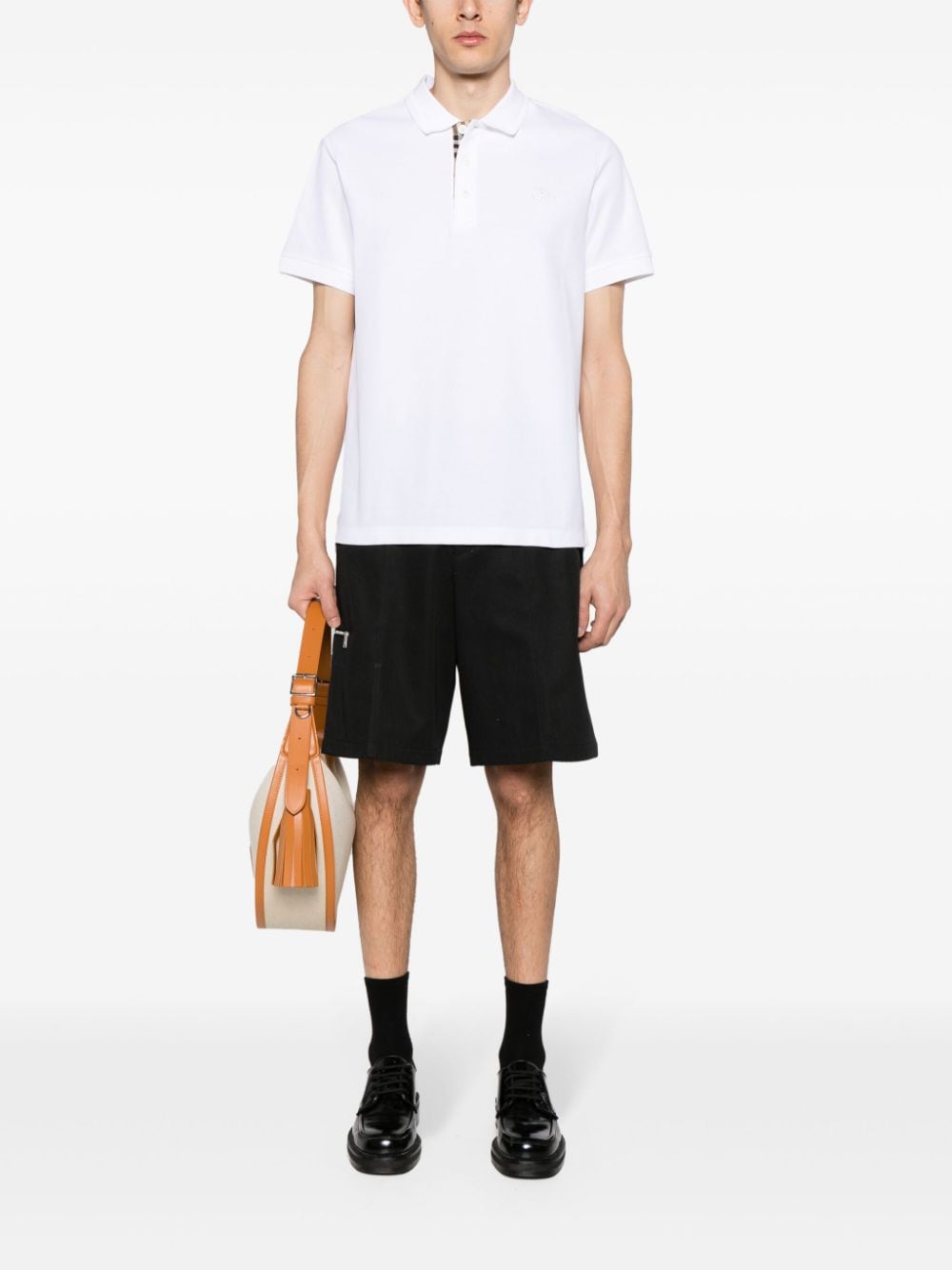 Burberry Topwear Burberry T-shirts and Polos White Burberry T-shirts and Polos White Brand