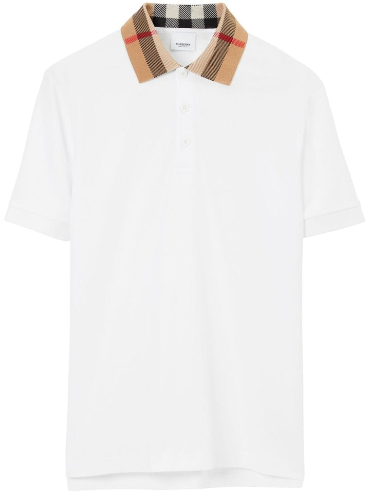 Burberry Topwear XL Burberry T-shirts and Polos White Burberry T-shirts and Polos White Brand