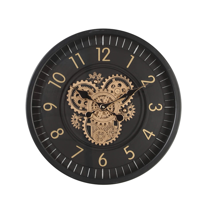 Chilli Wall Clock Elliott Round Moving Cogs Wall Clock Brand