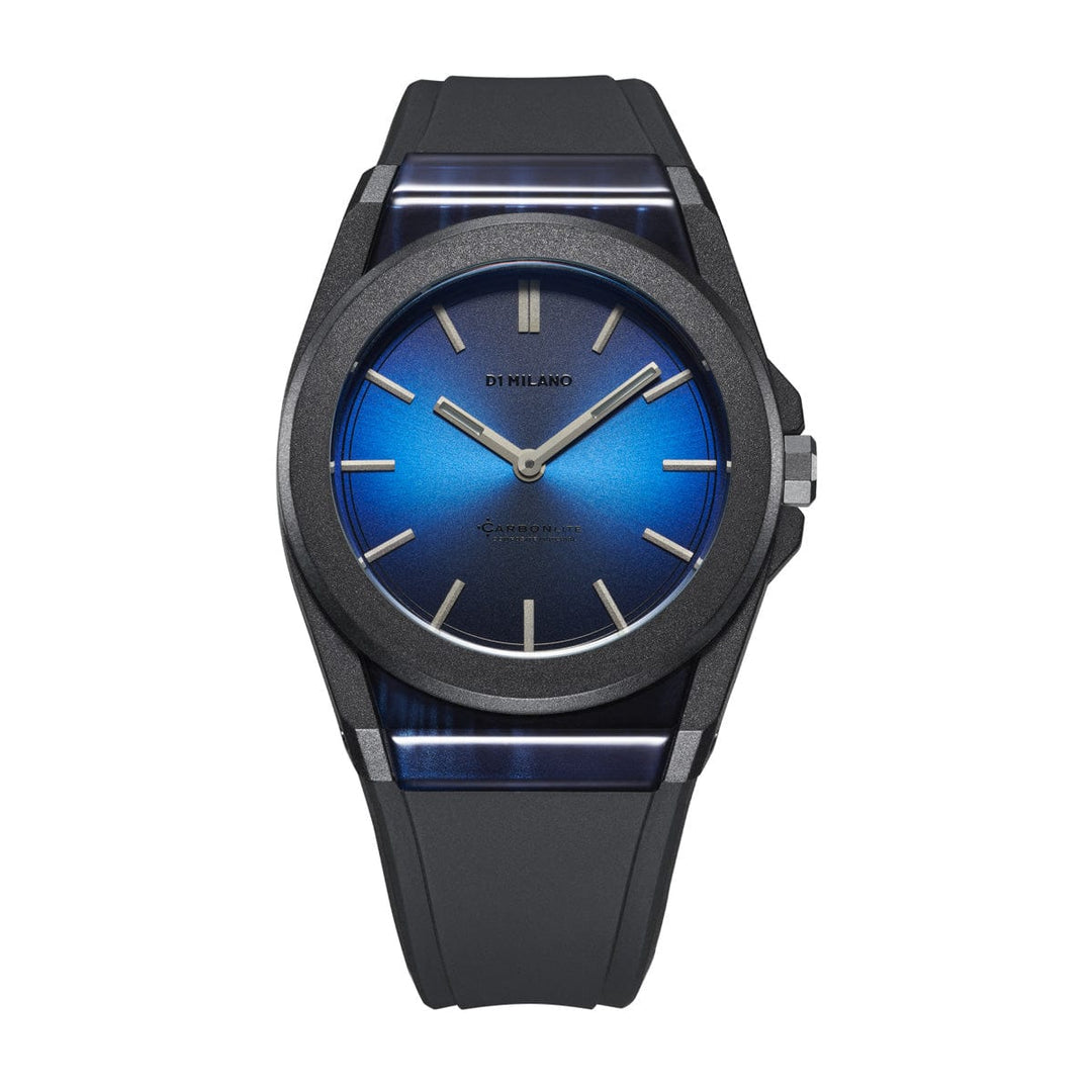 D1 Milano Watch D1 Milano Carbonlite Blue 40.5mm Watch Brand