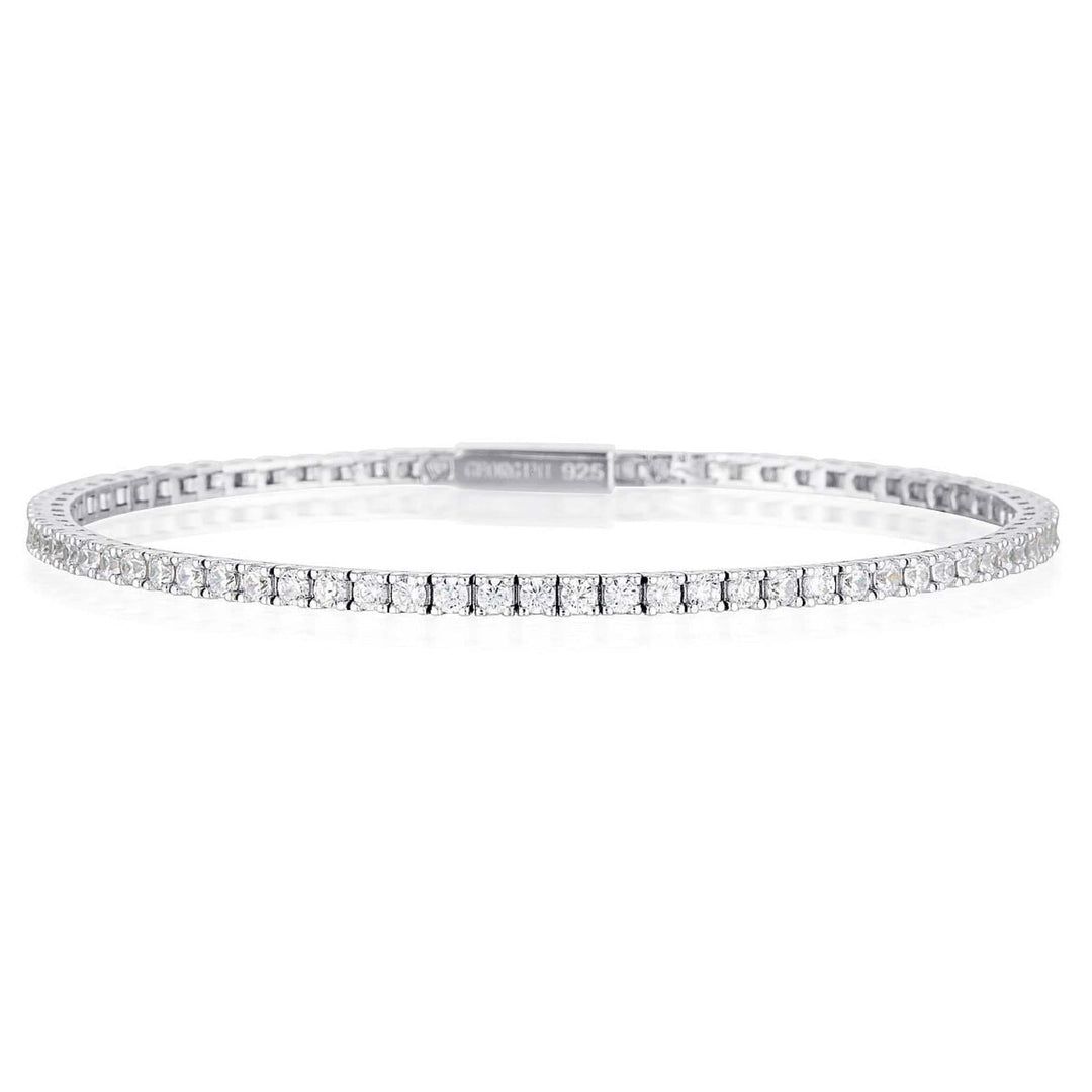 Georgini Bracelet Georgini Selena 2mm Tennis Bracelet Silver 17.5cm Brand