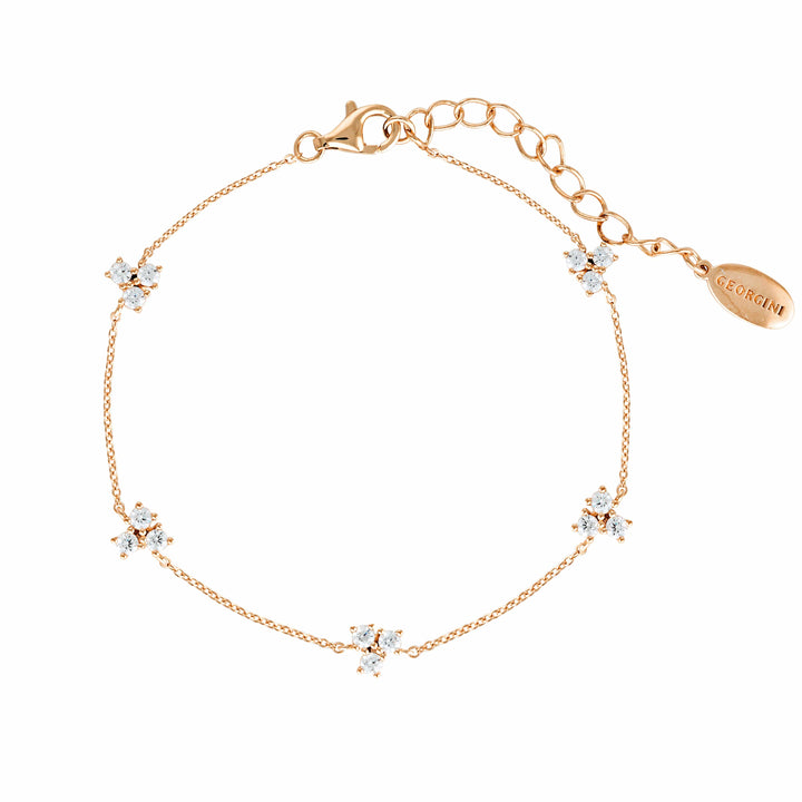 Georgini Bracelet The Layered Edit Trois Bracelet Rose Gold Brand