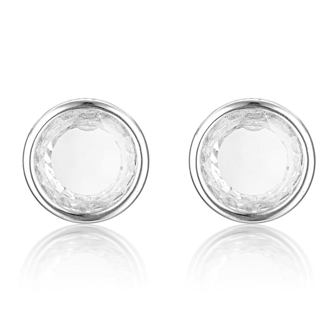 Georgini Earring Georgini Noel Nights Sliced Stone Earrings Silver Brand