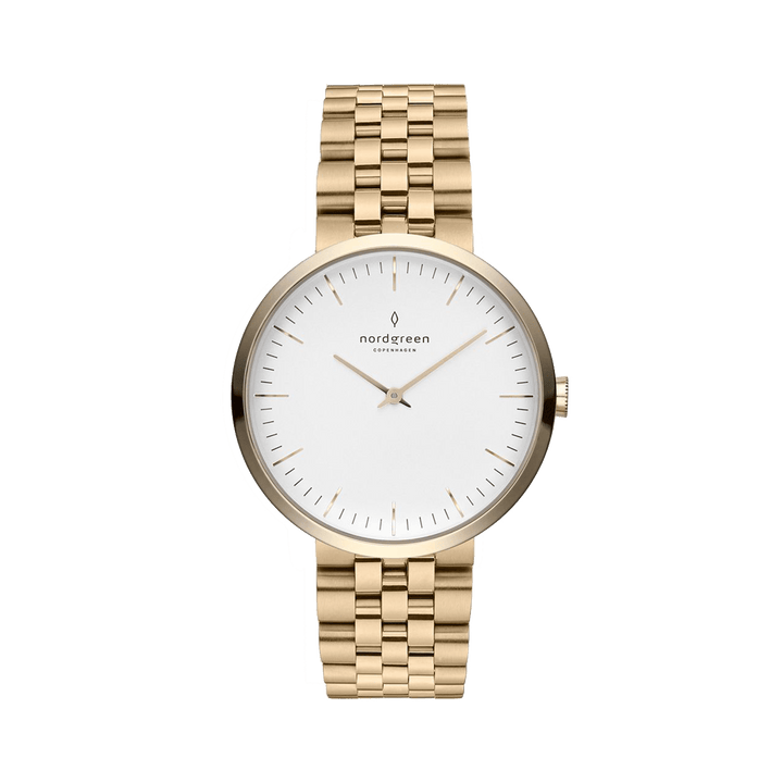 Nordgreen Watch Nordgreen Infinity 32mm Women's Gold Dress Watch Brand